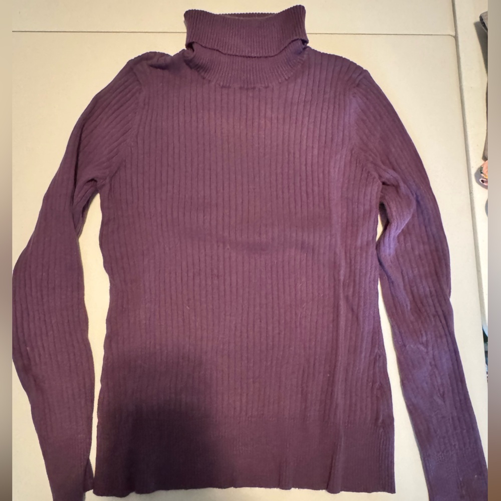 Merona Women's Turtleneck Sweater - Deep Purple